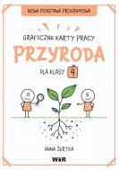 Okładka książki Przyroda. Graficzne karty pracy dla klasy 4
