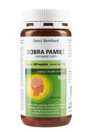 Sanct Bernhard Dobra pamięć 180kaps. Producent: Sanct Bernhard. ZdrowePodejscie.pl Zdjęcie produktu Sanct Bernhard Dobra pamięć 180kaps