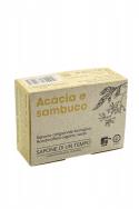 Zdjęcie produktu Sapone di un Tempo Mydło rzemieślnicze Akacja i czarny bez 100g