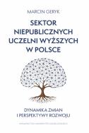 Okładka książki Sektor niepublicznych uczelni wyższych w Polsce