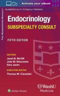 Okładka książki The Washington Manual Endocrinology Subspecialty Consult