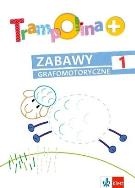 Okładka książki Trampolina+ Zabawy grafomotoryczne 1 w.2